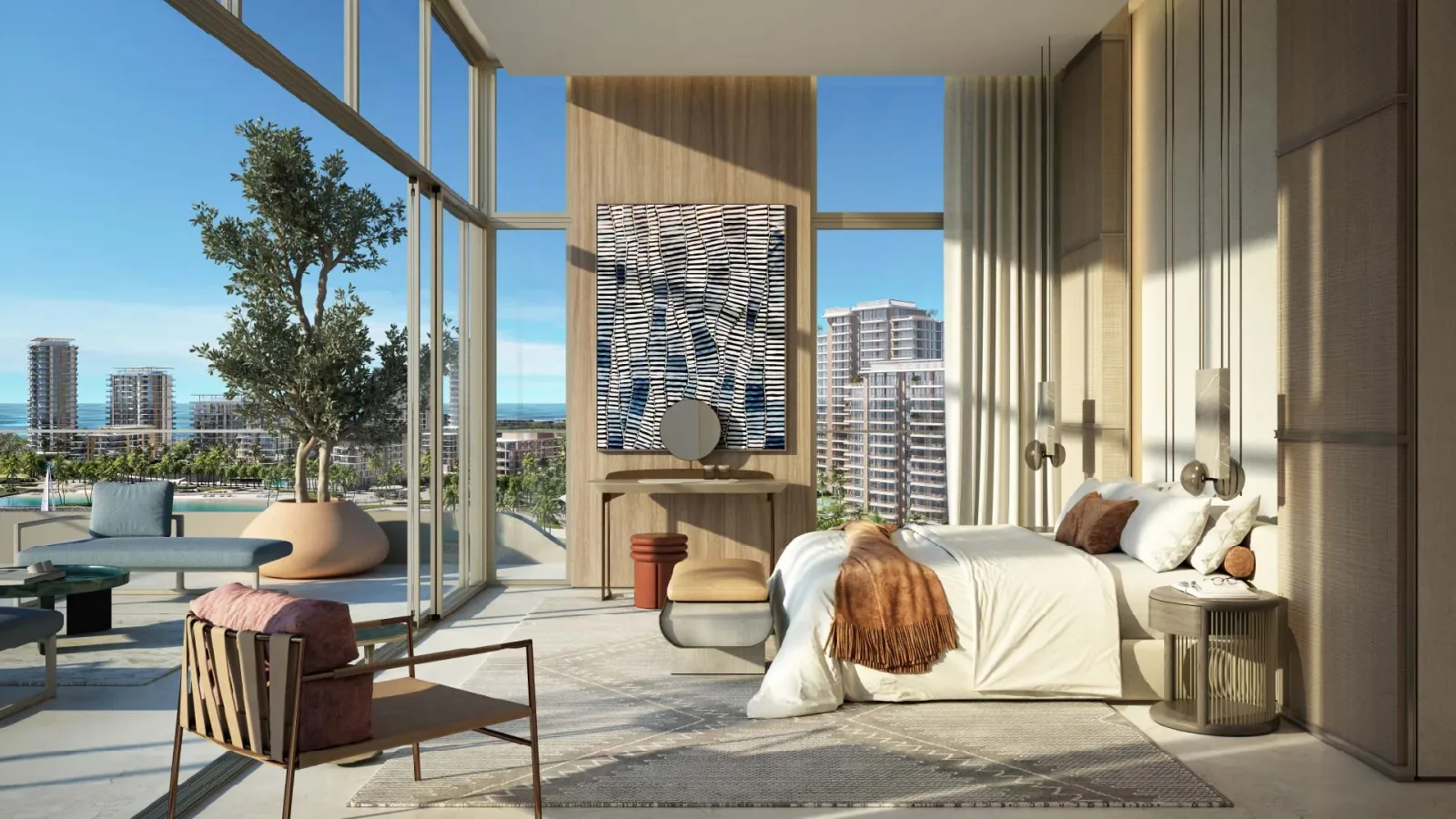 Bay Grove bedroom; official developer rendering