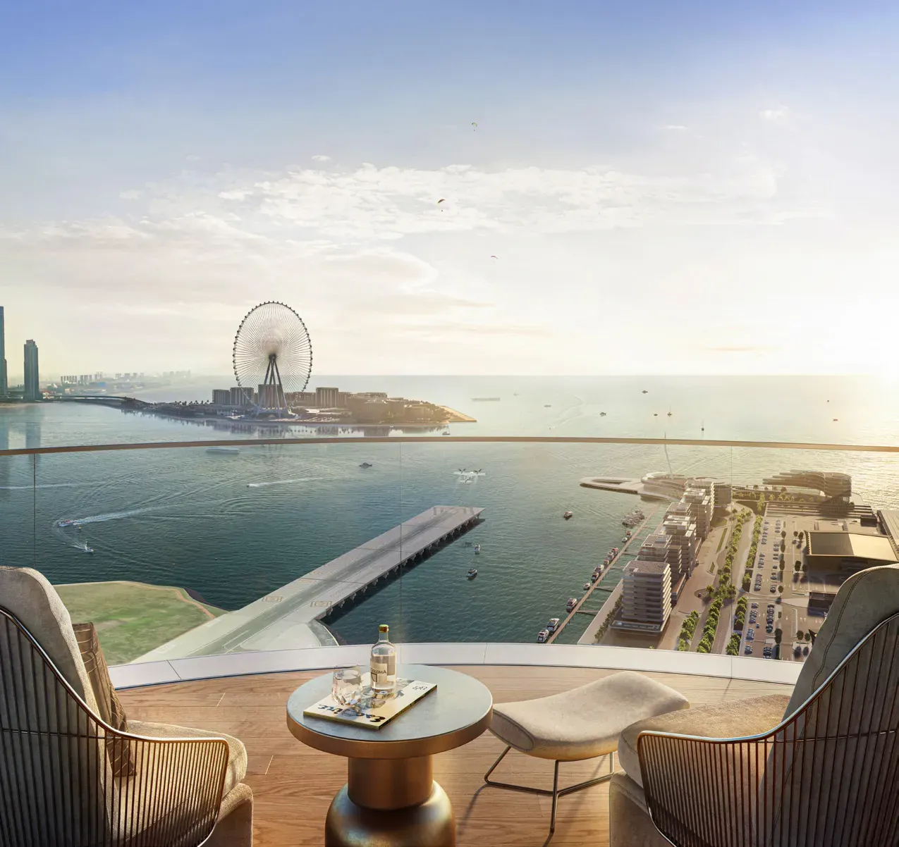 Bayview by Address Resorts: Bayview penthouse terrace and private pool — developer rendering