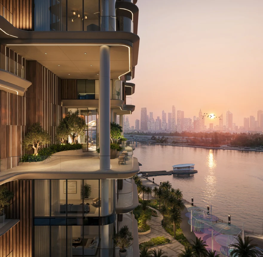 The Edit at d3 terrace above the waterfront, official developer rendering